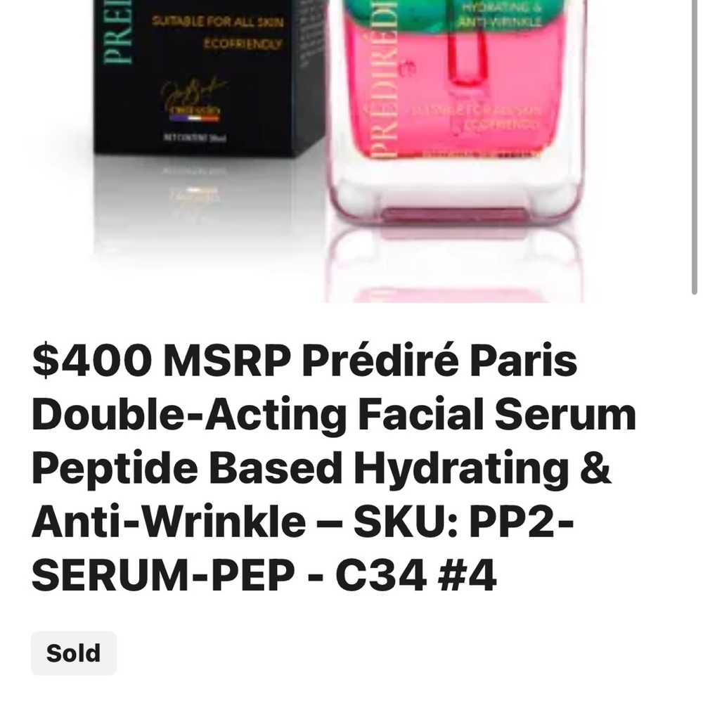 Prédiré Paris Double-Acting Facial Serum